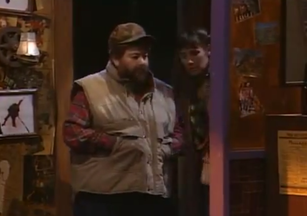 Roseanne as "Bob" in "Trick or Treat"